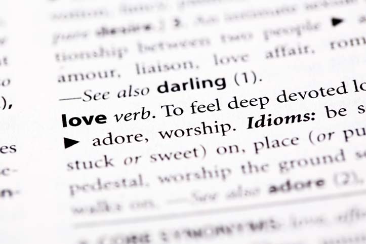 love is a verb