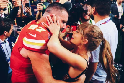 Taylor Swift with Travis Kelce