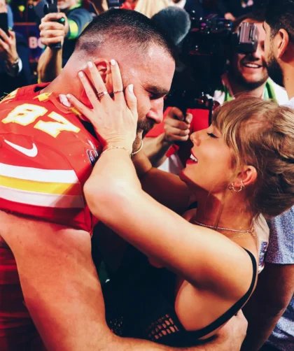 Taylor Swift with Travis Kelce